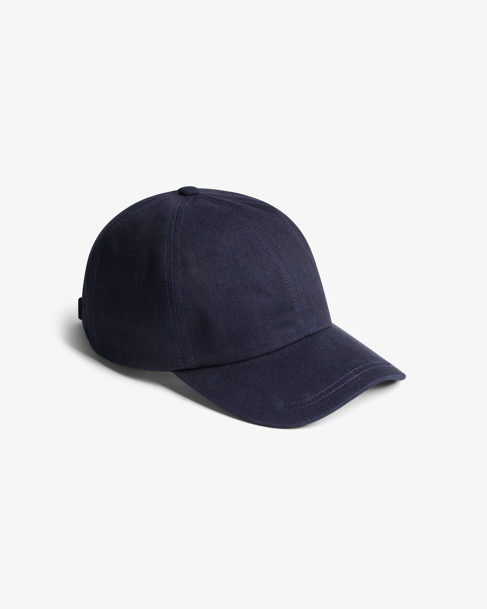 HOLLY Denim Cap – Rinsed Ink Denim