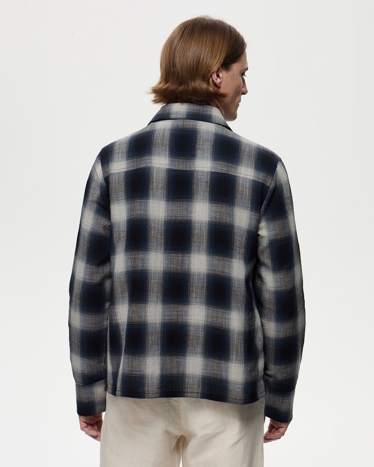 小物 CTHY YAK WOOL STOLE WINDOWPANE CHECK YAK WOOL FRINGE STOLE | CTHY