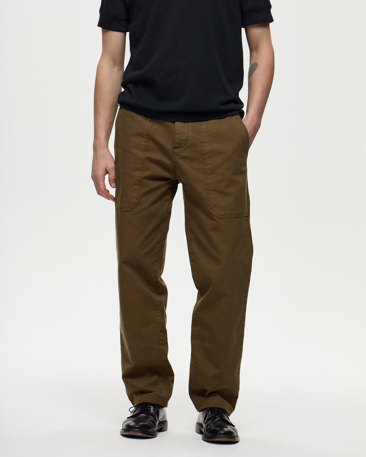 DUSTIN Pants - Military Khaki