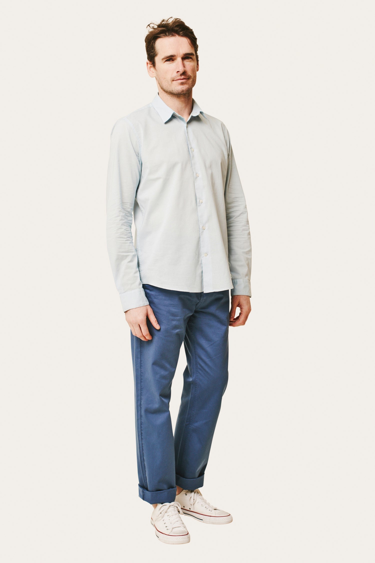 Berlin Chino (Straight Cut) - Bleuet