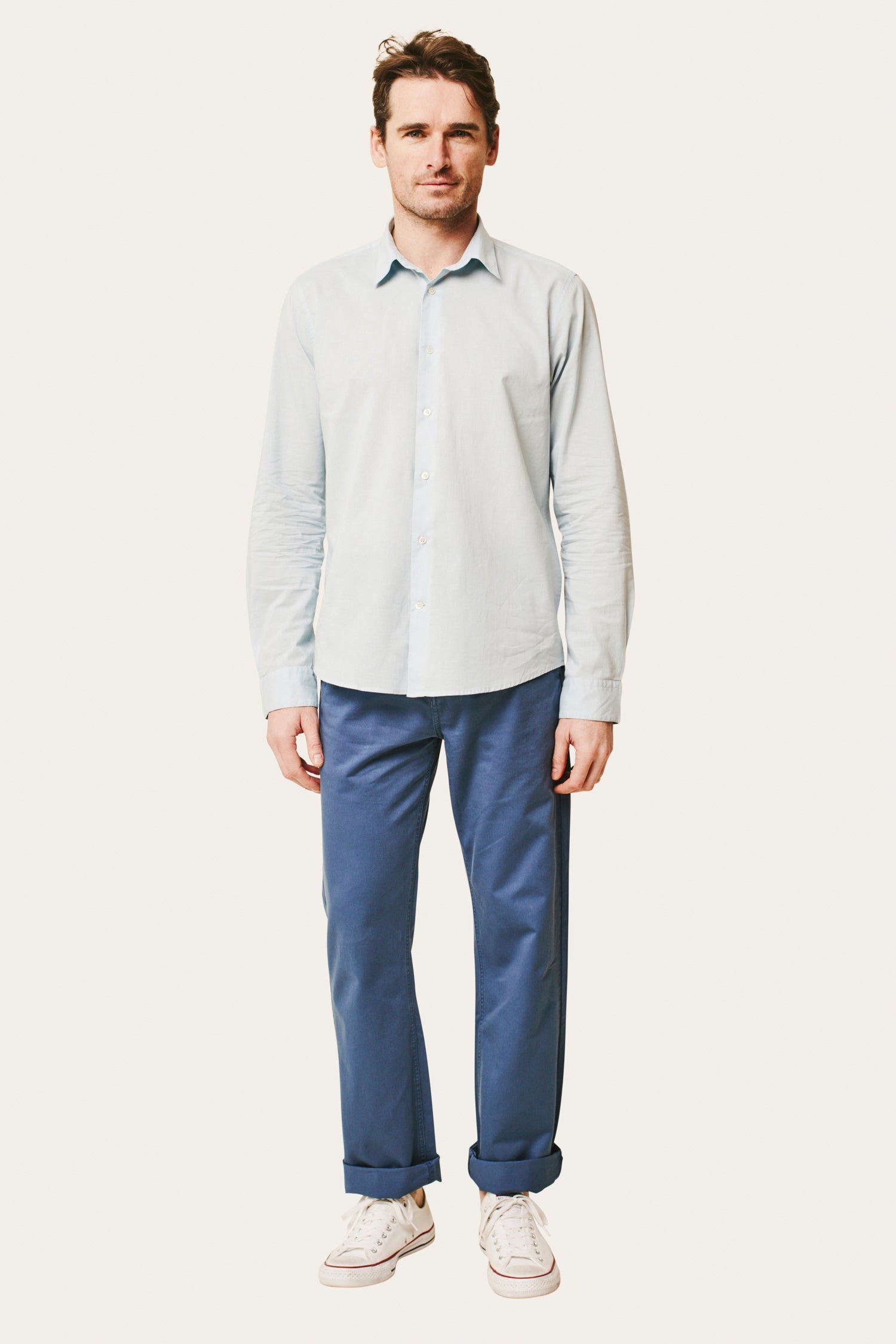 Berlin Chino (Straight Cut) - Bleuet