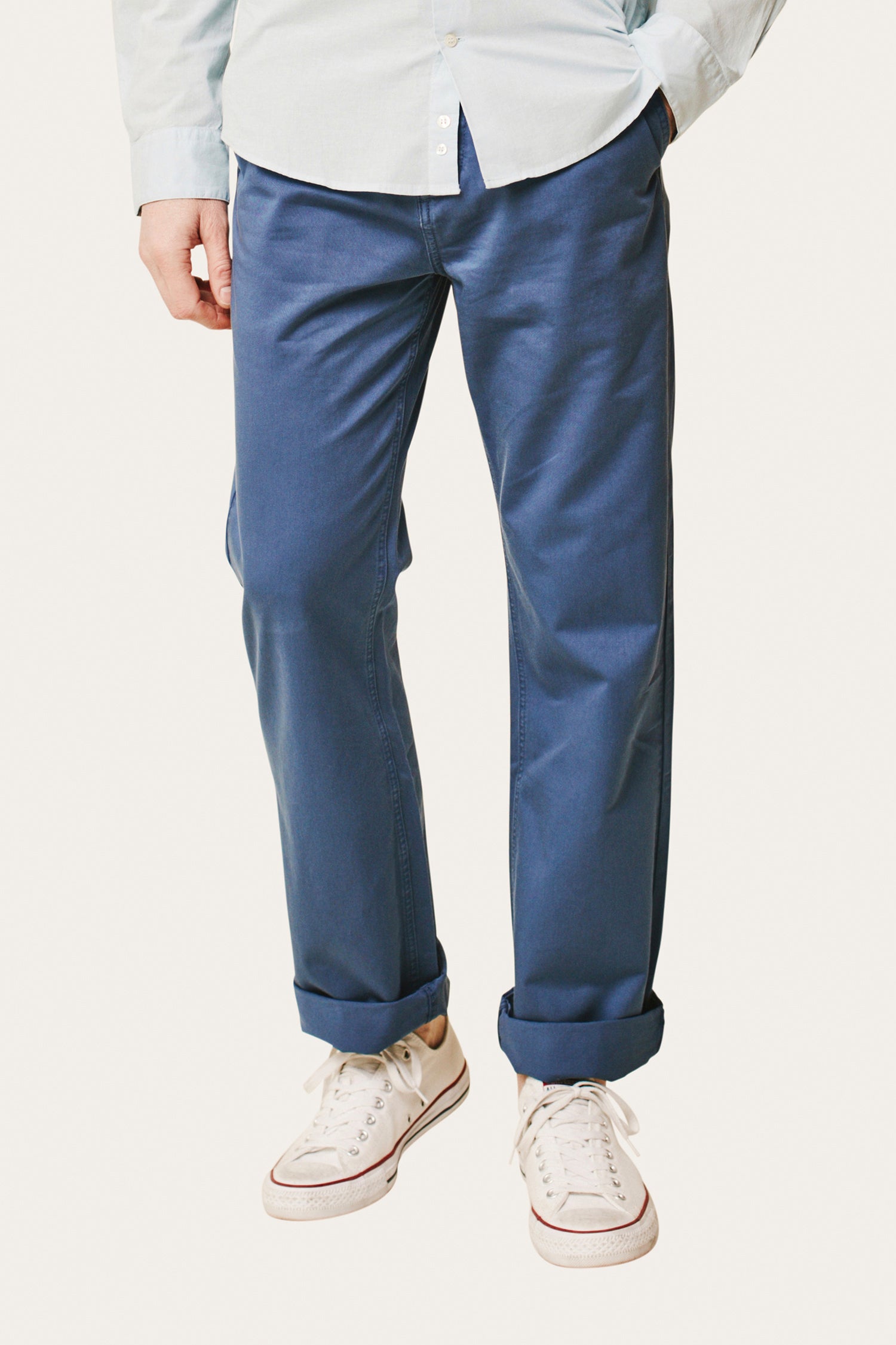 Berlin Chino (Straight Cut) - Bleuet