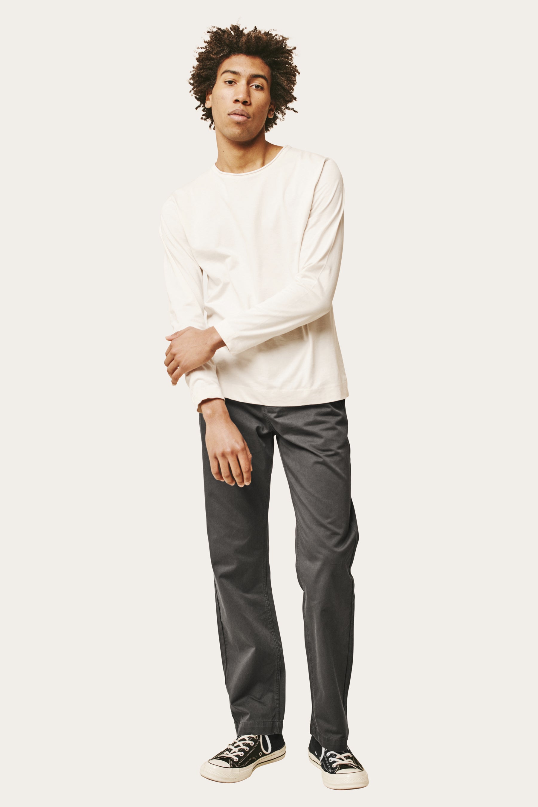 Berlin Chino (Straight Cut) - Graphite