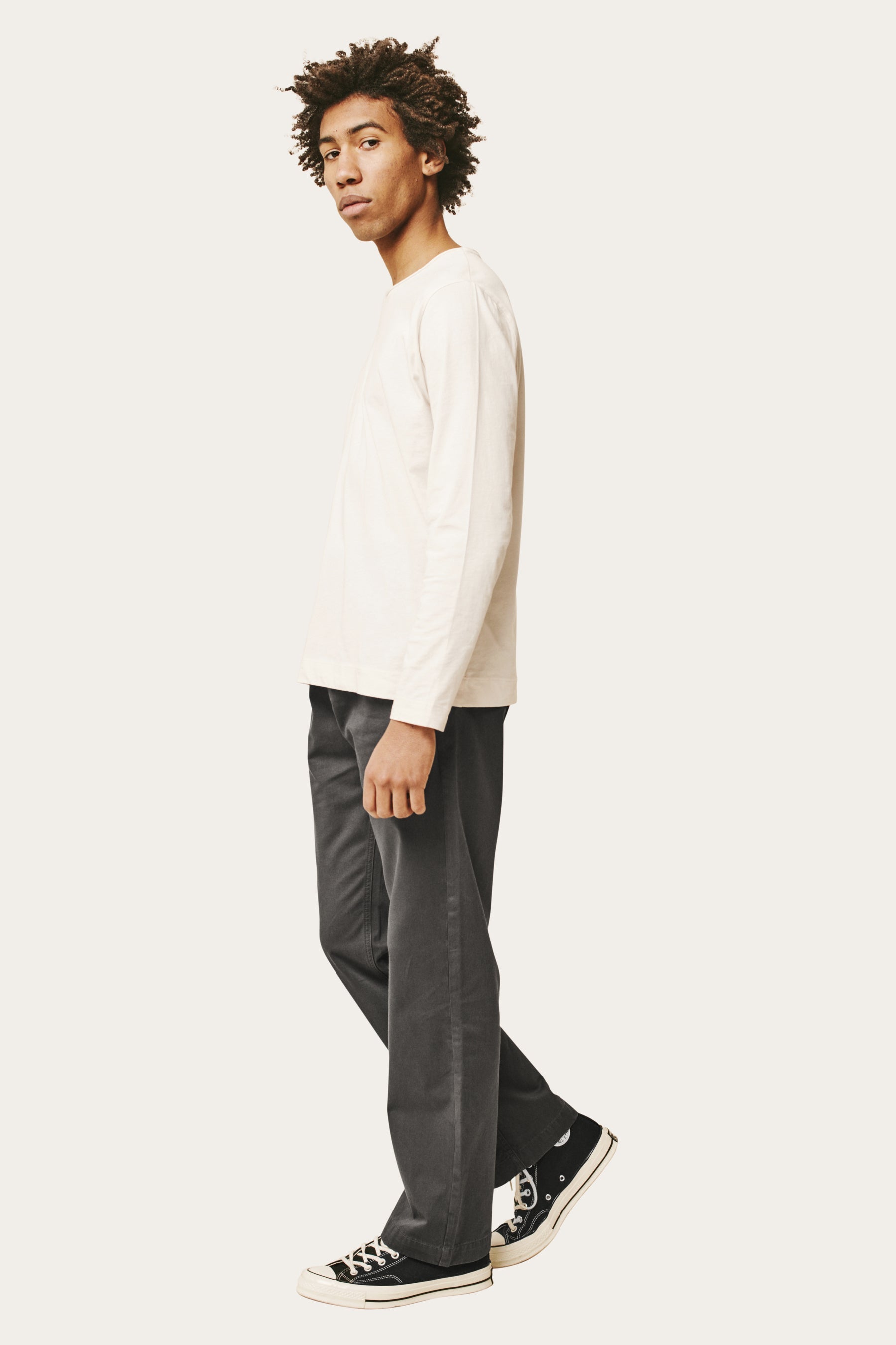 Berlin Chino (Straight Cut) - Graphite