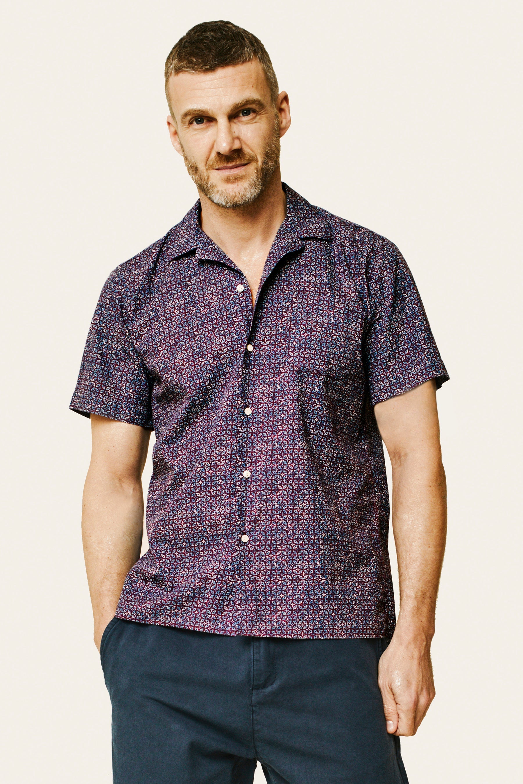 Bitnik Shirt - Bordeaux