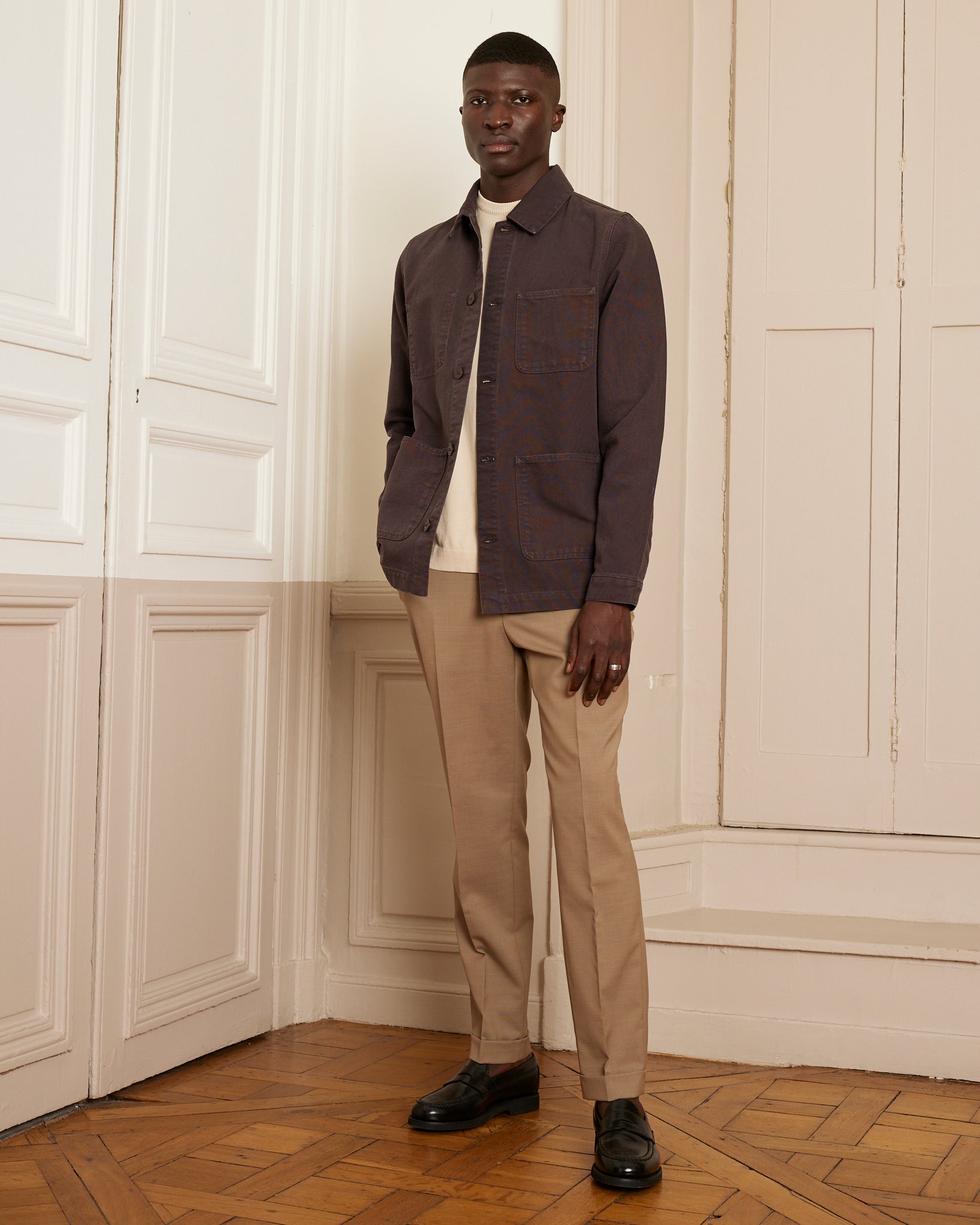 DELAUNAY Painter's Jacket - Granite