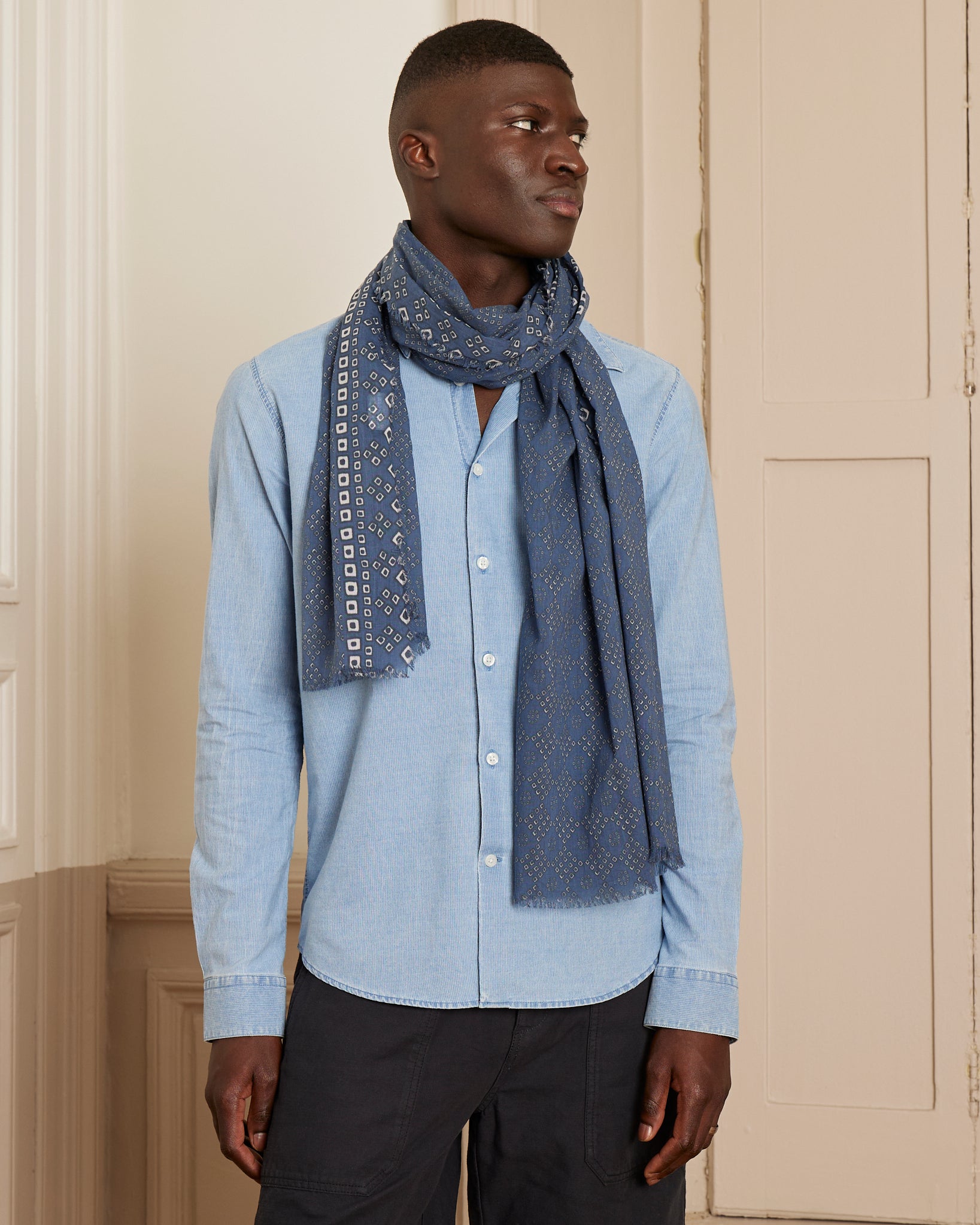 DELGADO Scarf - Blue