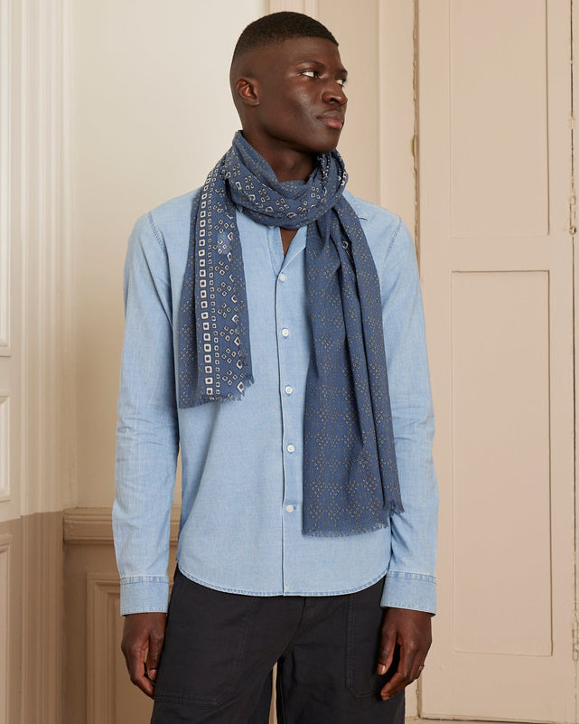 DELGADO Scarf - Blue
