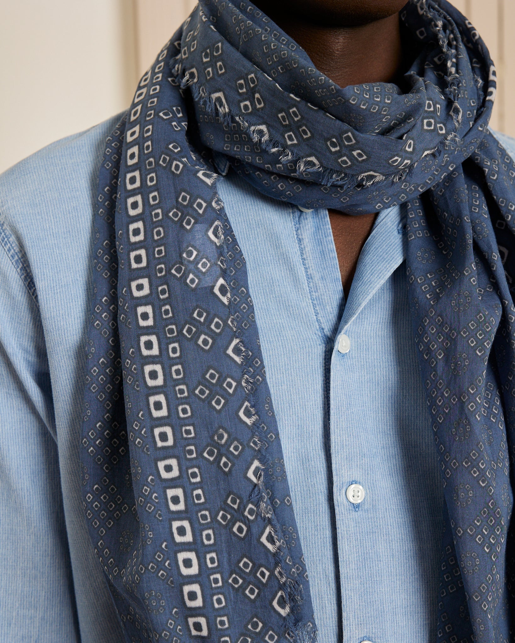 DELGADO Scarf - Blue