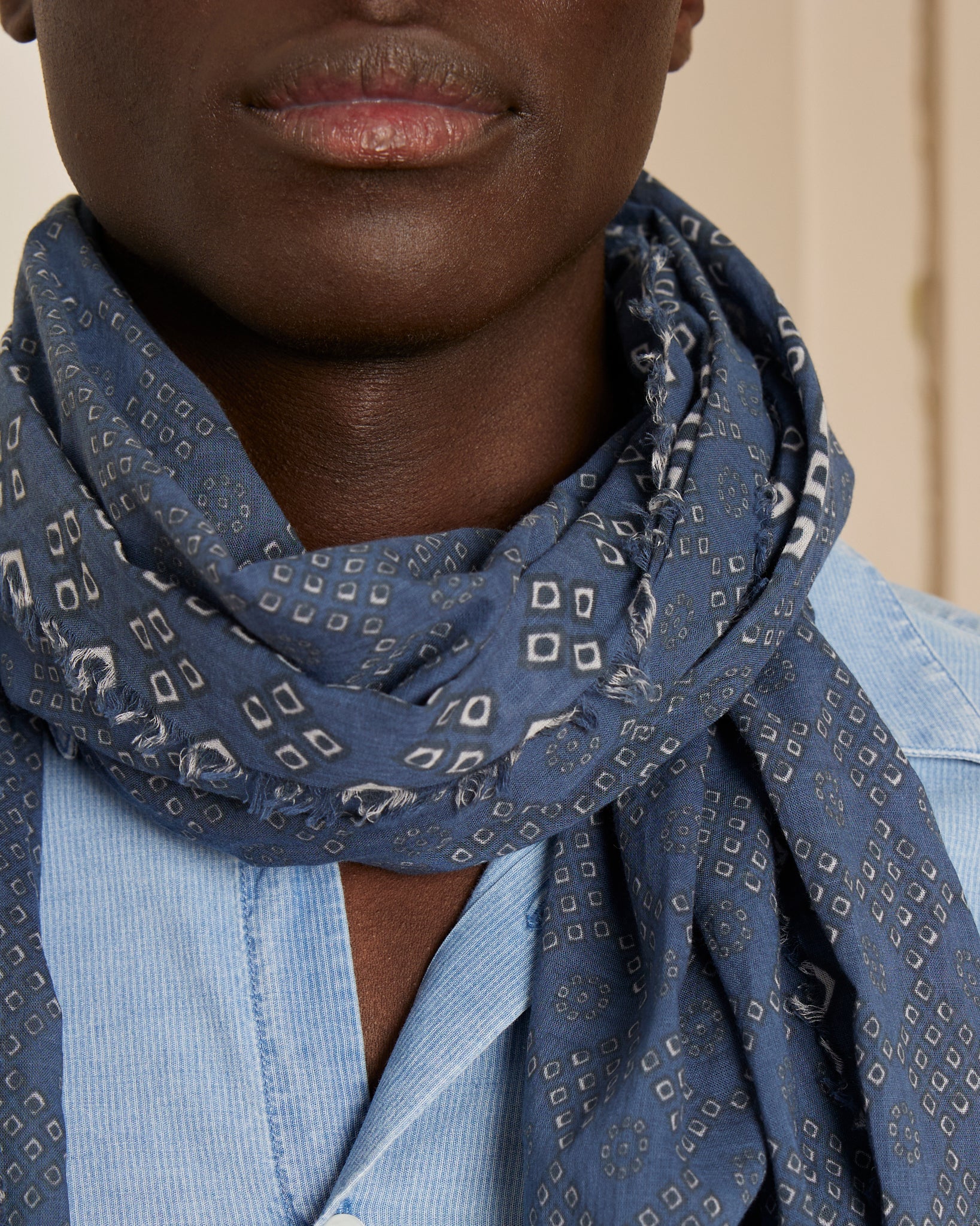 DELGADO Scarf - Blue