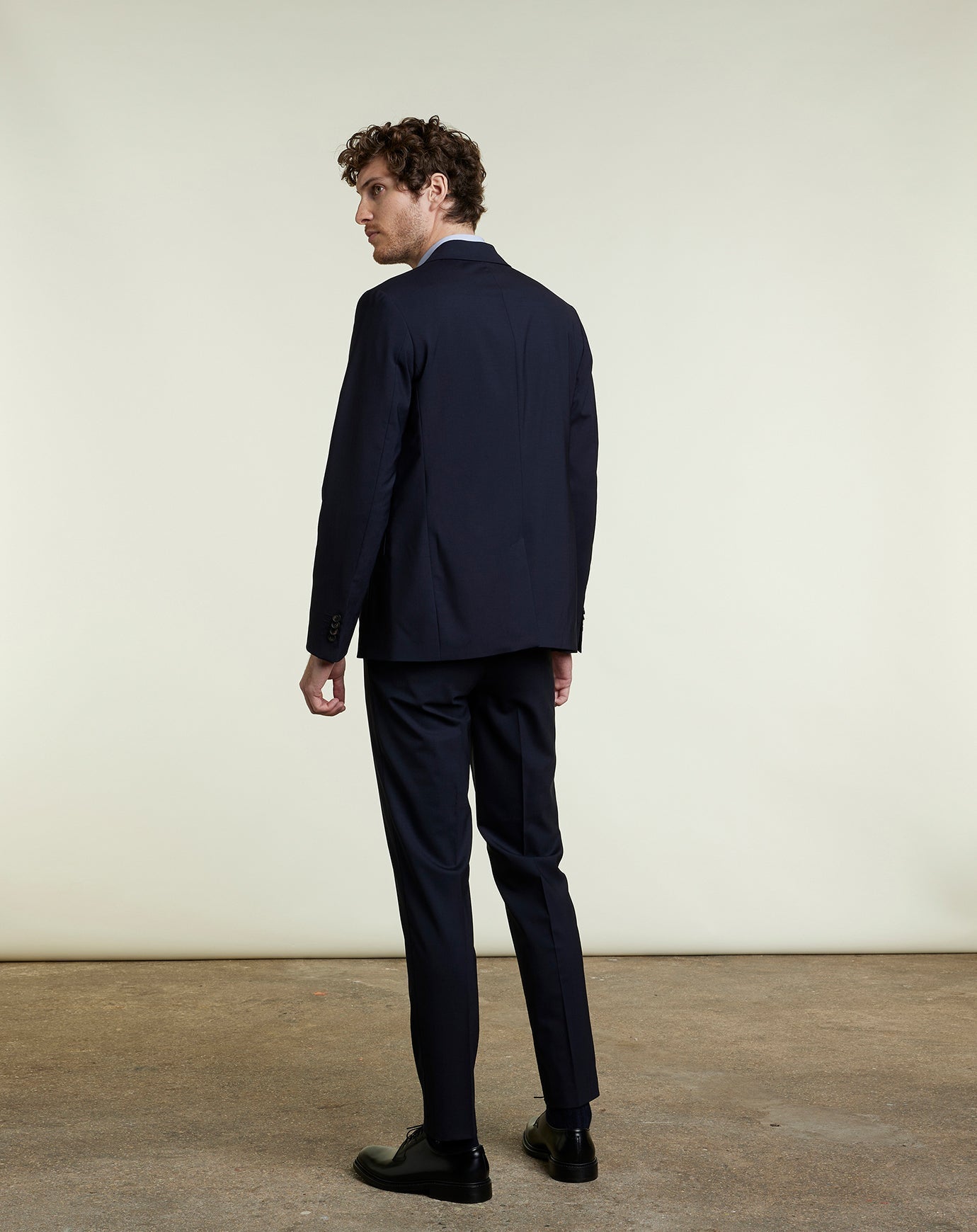 Berto Jacket - Navy