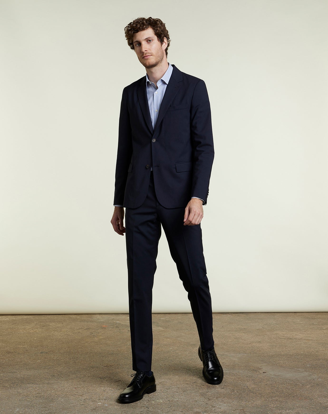 Berto Jacket - Navy